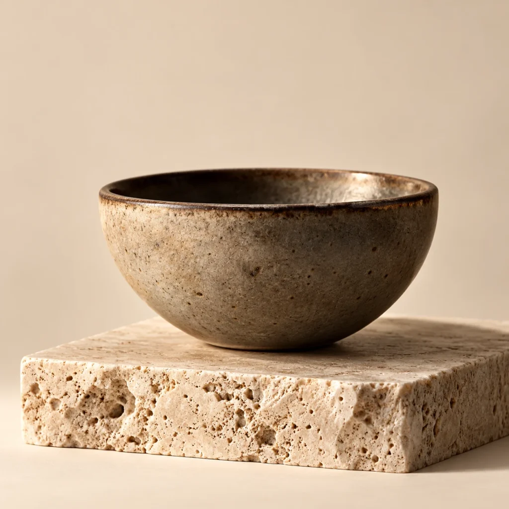 Handmade ceramic bowl
